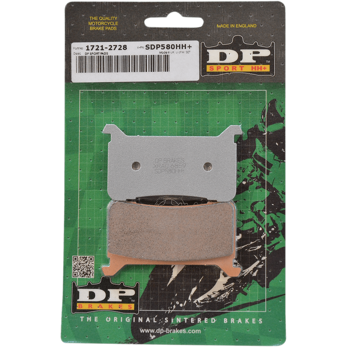 DP BRAKES Sintered Brake Pads CBR1000RR