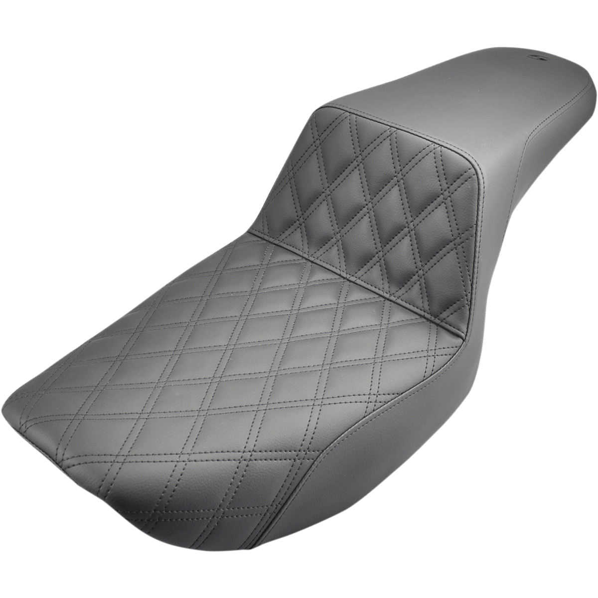 SADDLEMEN Step-Up Seat Front Lattice Stitch Black FXR 88209172