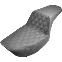 SADDLEMEN Step-Up Seat Front Lattice Stitch Black FXR 88209172