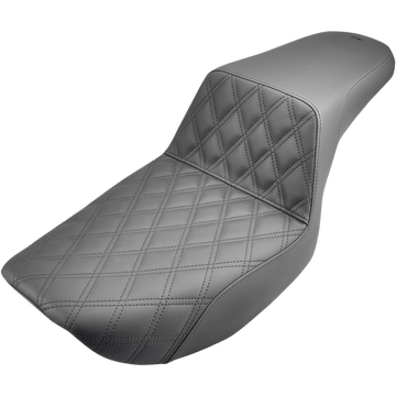 SADDLEMEN Step-Up Seat Front Lattice Stitch Black FXR 88209172