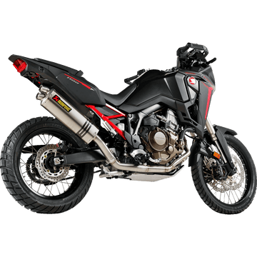 AKRAPOVIC Racing Line Exhaust System Titanium CRF1100L