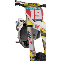 MOOSE RACING Mud Radiator Cover White Yamaha