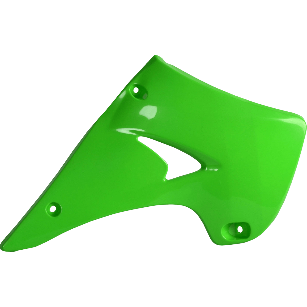 POLISPORT Radiator Cover OEM Green KX 125/250