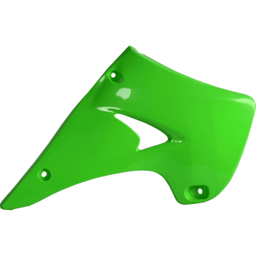 POLISPORT Radiator Cover OEM Green KX 125/250