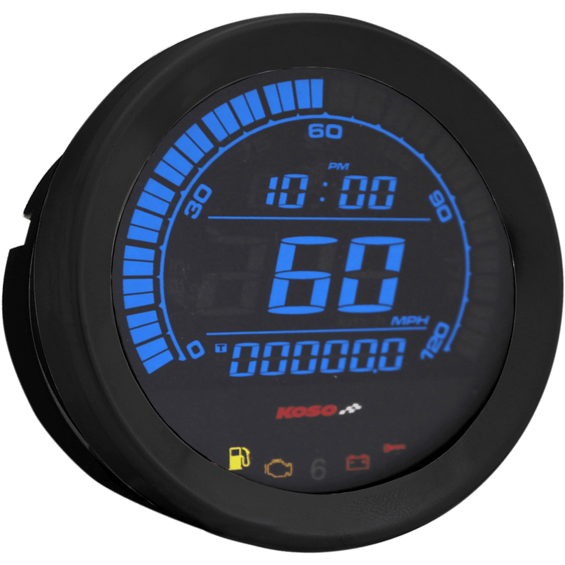 KOSO NORTH AMERICA 4" Speedometer Black