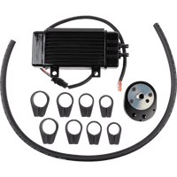 JAGG OIL COOLERS Fan-Assisted Oil Cooler Kit Vertical 751FP26000323