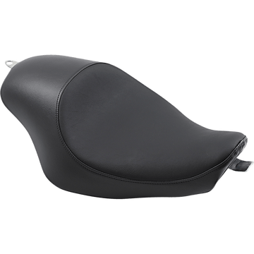 DRAG SPECIALTIES 3/4 Solo Seat Black Smooth XL '04-'22