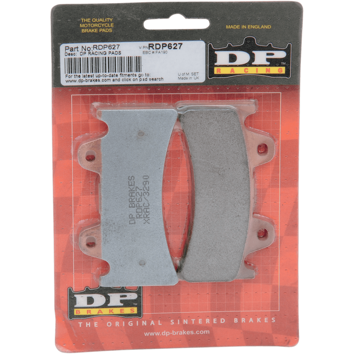 DP BRAKES RDP Racing Brake Pads