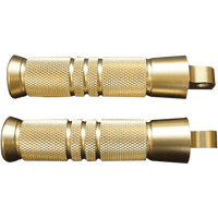 ACCUTRONIX Brass Footpegs Grooved RP111KG5