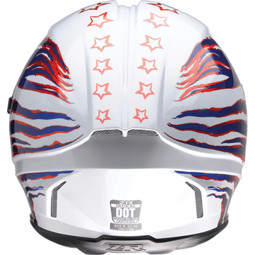 Z1R Jackal Helmet Patriot Red/White/Blue Large