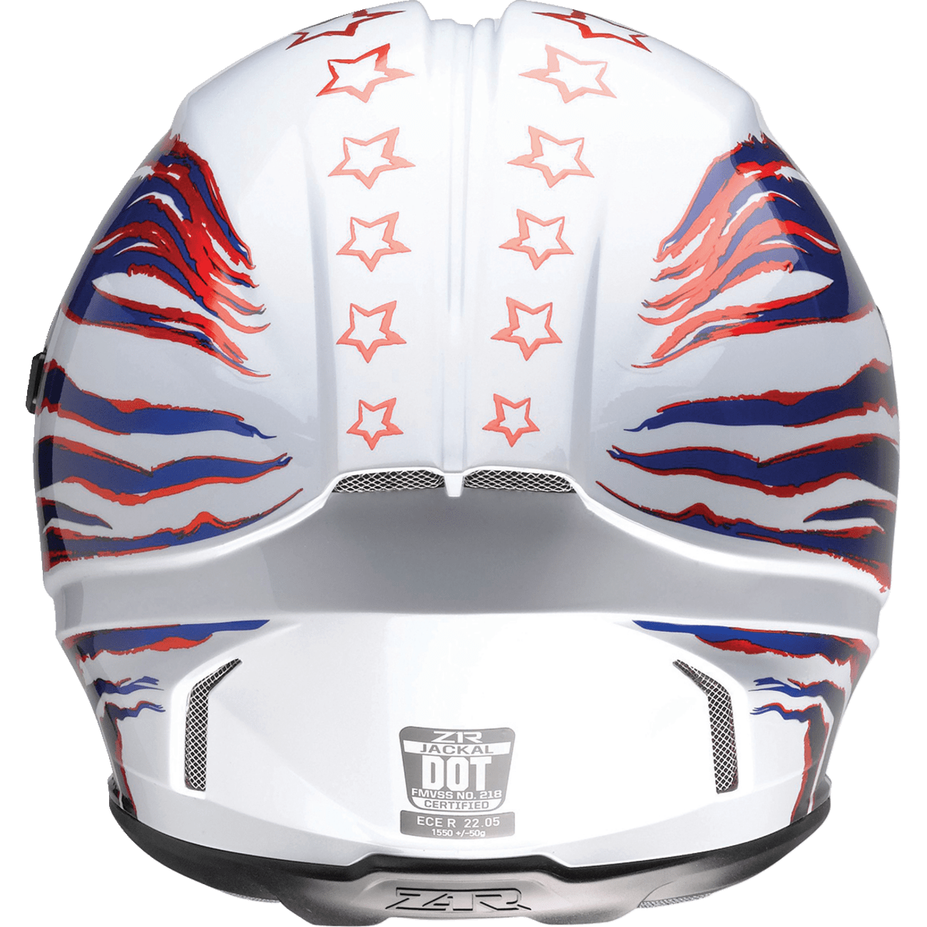 Z1R Jackal Helmet Patriot Red/White/Blue Small