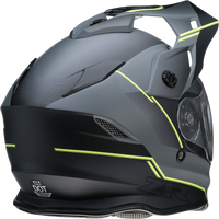 Z1R Range Helmet Bladestorm Gray/Black/Hi-Viz Yellow XS