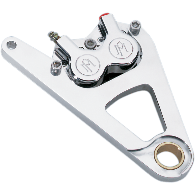 PERFORMANCE MACHINE PM Single Disc Caliper Front Polished Springer 88-99 12170017P