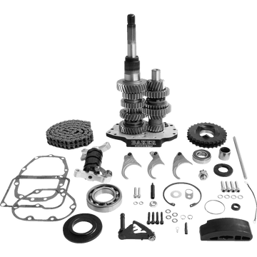 BAKER DRIVETRAIN Direct Drive Gear Set 6-Speed Black DD6411L03