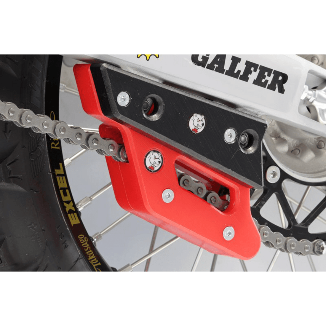 AXP RACING Chain Guide Pad Black KTM/Husqvarna/Sherco/Gas Gas