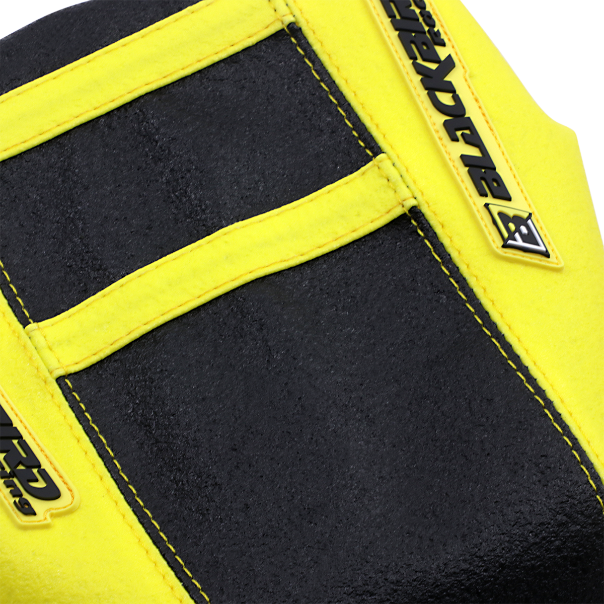 BLACKBIRD RACING Zebra Seat Cover Gripper Black/Yellow