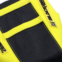 BLACKBIRD RACING Zebra Seat Cover Gripper Black/Yellow