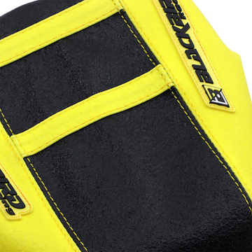 BLACKBIRD RACING Zebra Seat Cover Gripper Black/Yellow