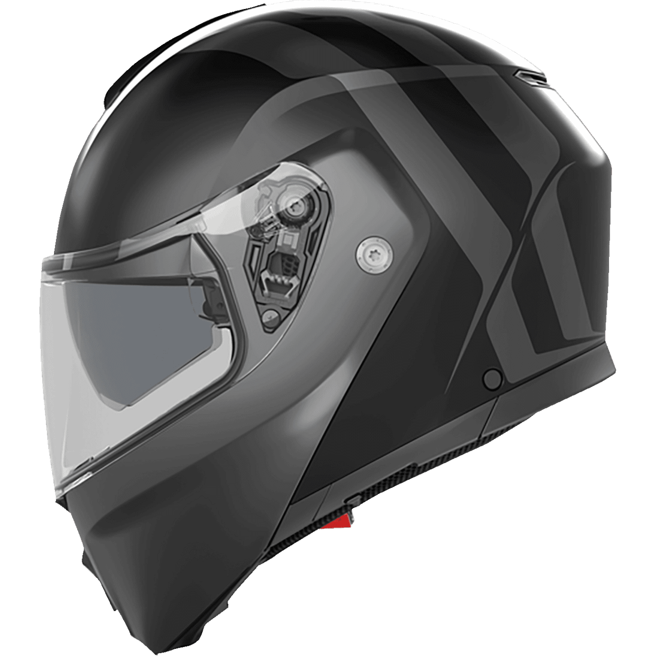 AGV Streetmodular Helmet Resia Matte Black/Gray Small 2118296002005S