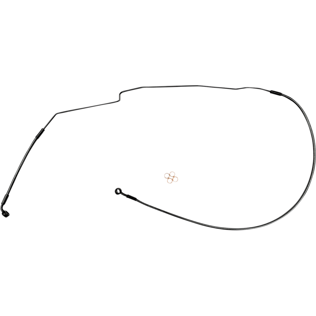 MAGNUM SHIELDING Brake Line Upper Black Pearl AS475140