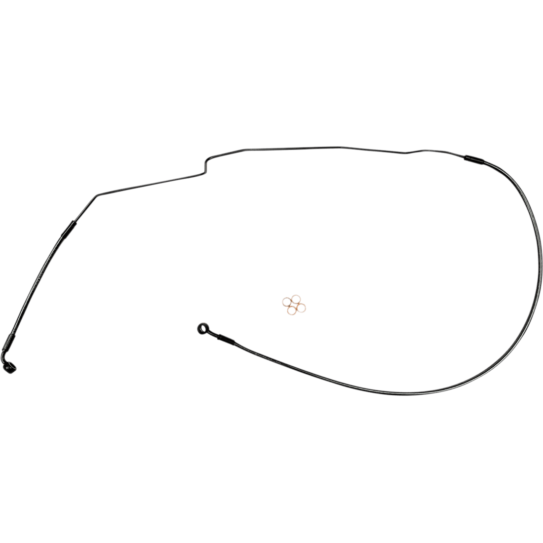 MAGNUM SHIELDING Brake Line Upper Black Pearl AS475140