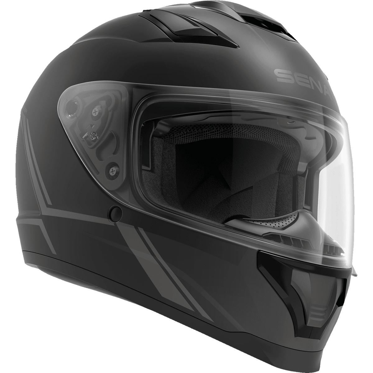 SENA Stryker Helmet Matte Black Large STRYKERMB00L1