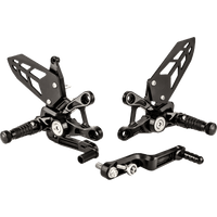 GILLES TOOLING MUE2 Rearset Black Suzuki MUE2S01B