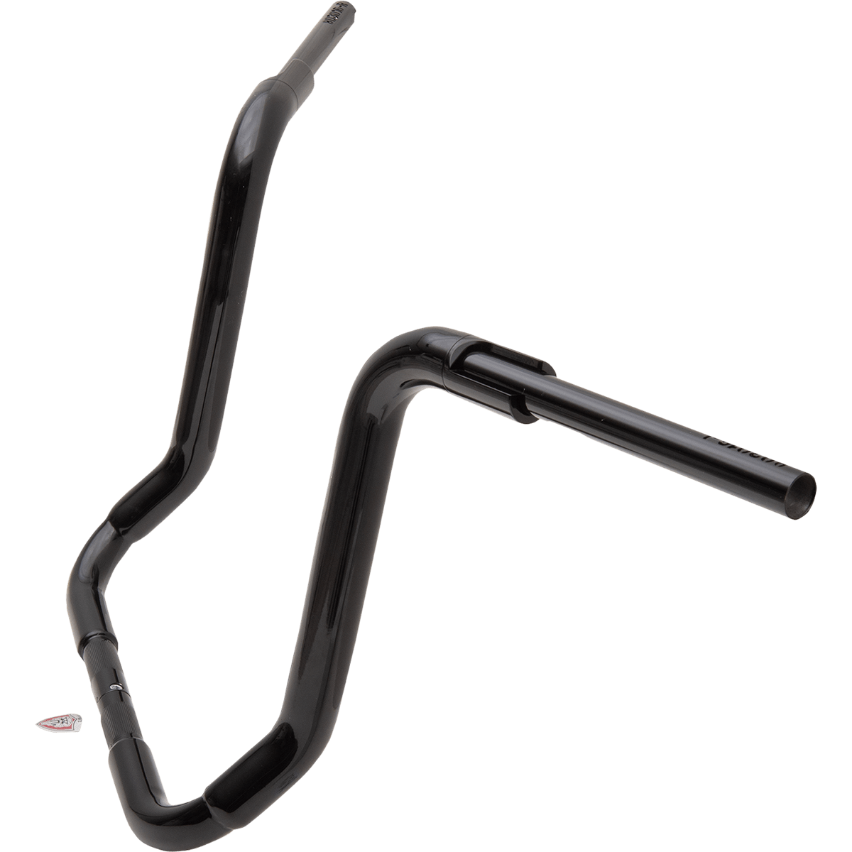 FAT BAGGERS INC. Handlebar Rounded Top 16" Black 803016B