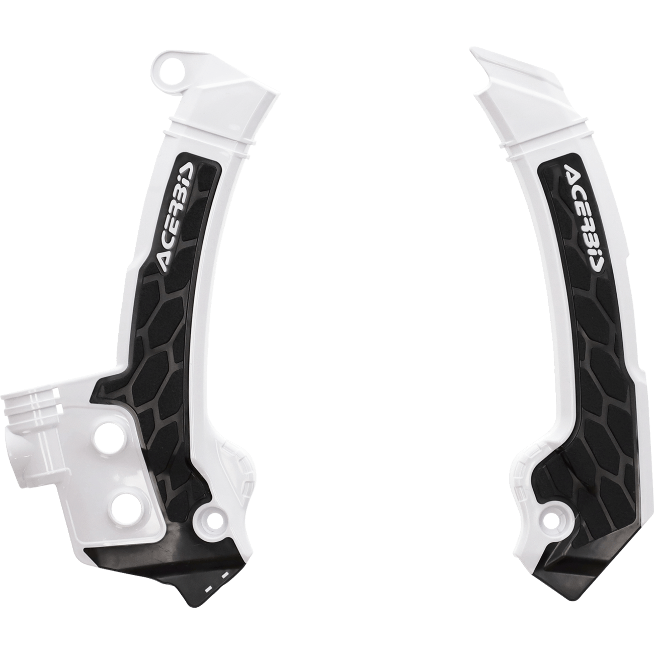 ACERBIS X-Grip Frame Guards Black/White Husqvarna