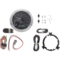 DAKOTA DIGITAL MXV Series Analog Gauge System Black/Gray/Chrome