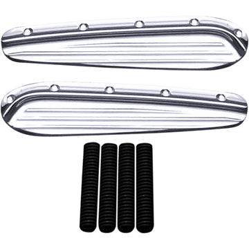 COVINGTONS Turn Signal Eliminators Dimpled Chrome