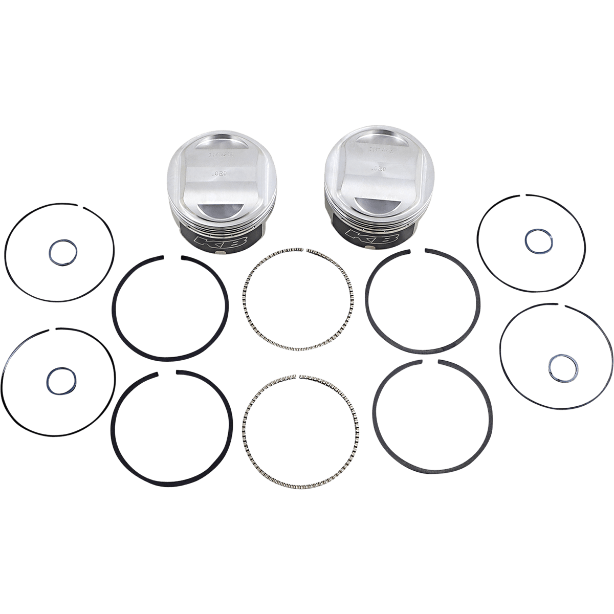 KB PERFORMANCE Piston Kit Twin Cam 88