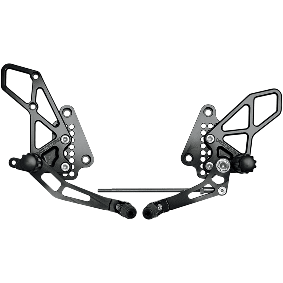 VORTEX V2 Rearset Black GSX13 RS532K