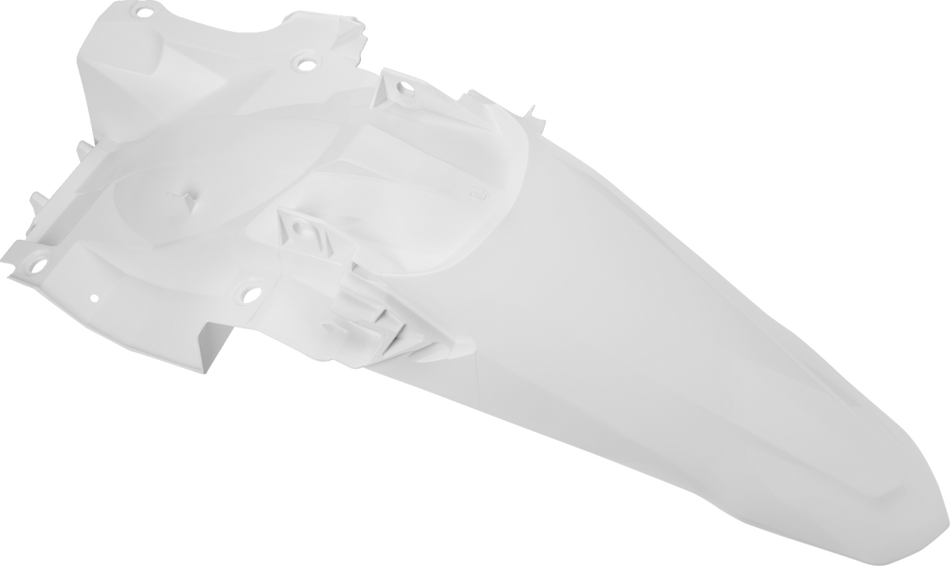 UFO MX Rear Fender White