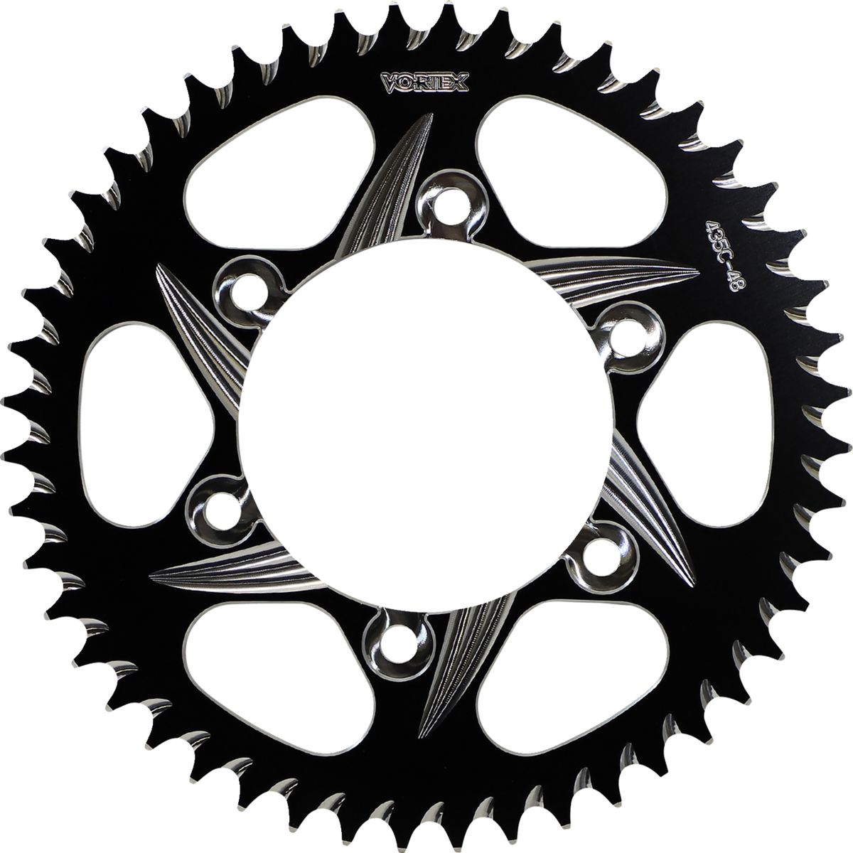 VORTEX CAT5 Sprocket Black 48 Tooth