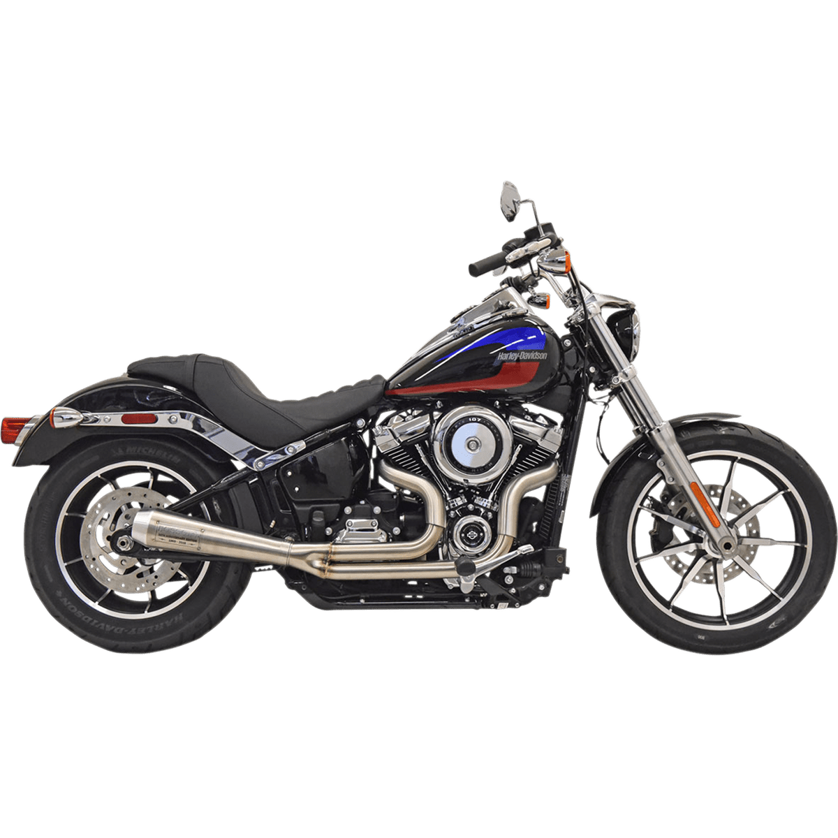 BASSANI XHAUST 50th Anniversary 2:1 Exhaust Stainless Steel 1S50SS