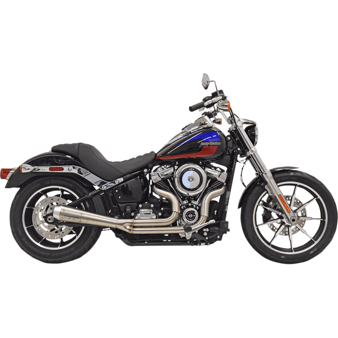 BASSANI XHAUST 50th Anniversary 2:1 Exhaust Stainless Steel 1S50SS