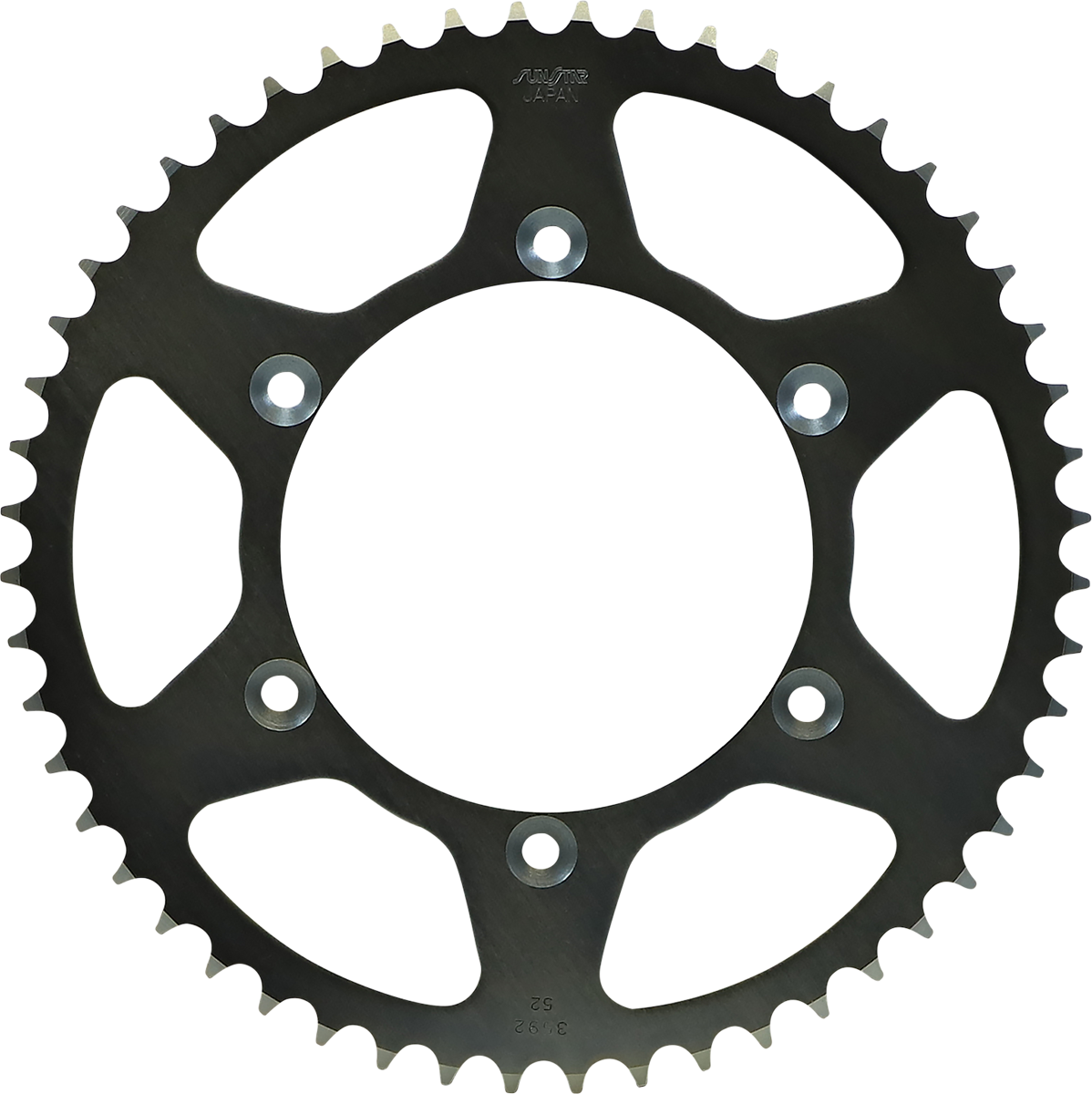 SUNSTAR SPROCKETS Steel Rear Sprocket 52 Tooth Honda/Yamaha