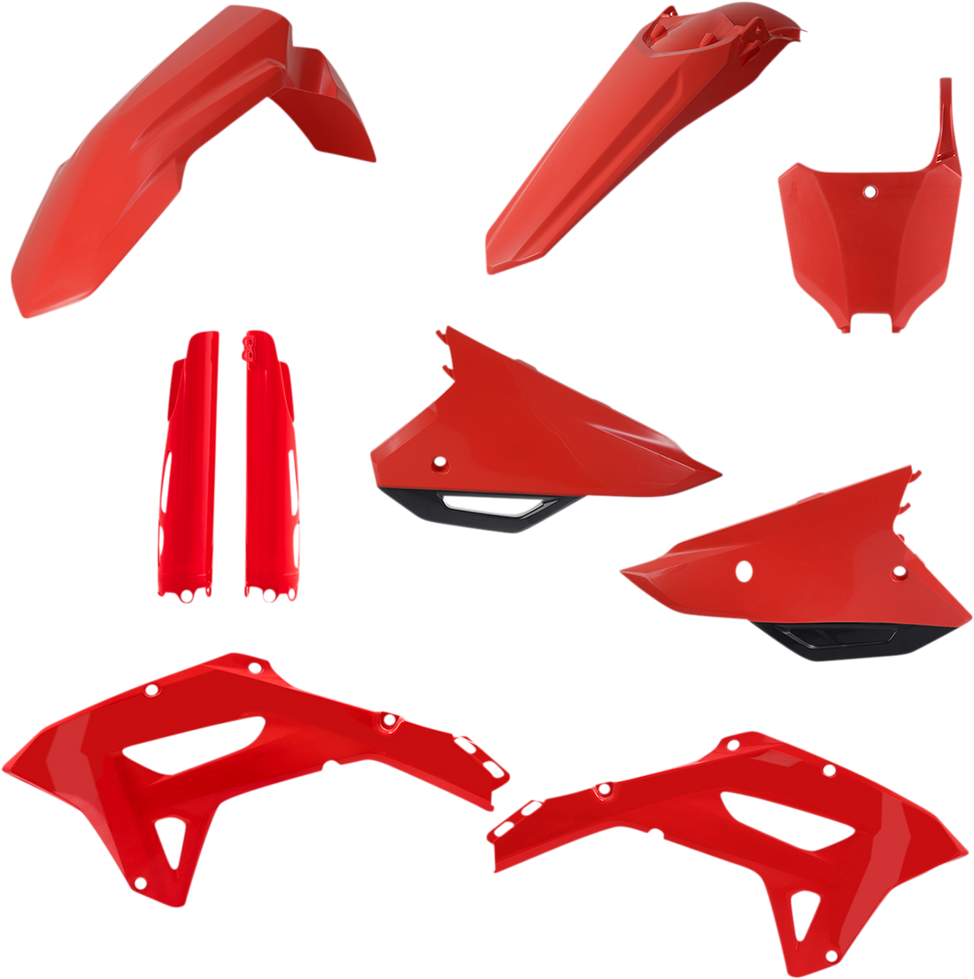 ACERBIS Full Replacement Body Kit OEM '21 Red 2861807118