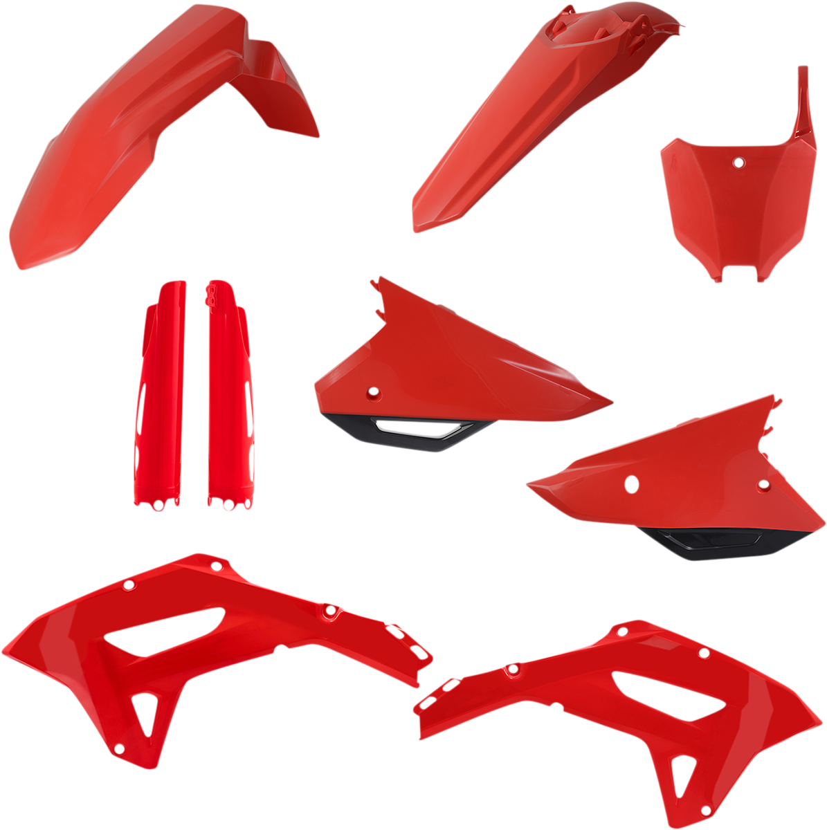 ACERBIS Full Replacement Body Kit OEM '21 Red 2861807118