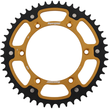 SUPERSPROX Stealth Rear Sprocket 47 Tooth Gold Kawasaki/Suzuki RST80847GLD