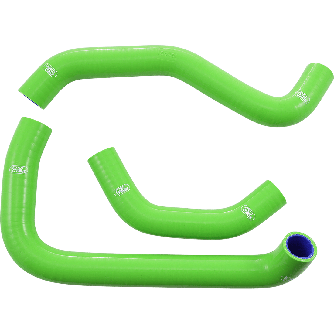 SAMCO SPORT Radiator Hose Kit Green Kawasaki KAW101GN