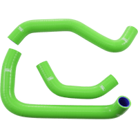 SAMCO SPORT Radiator Hose Kit Green Kawasaki KAW101GN