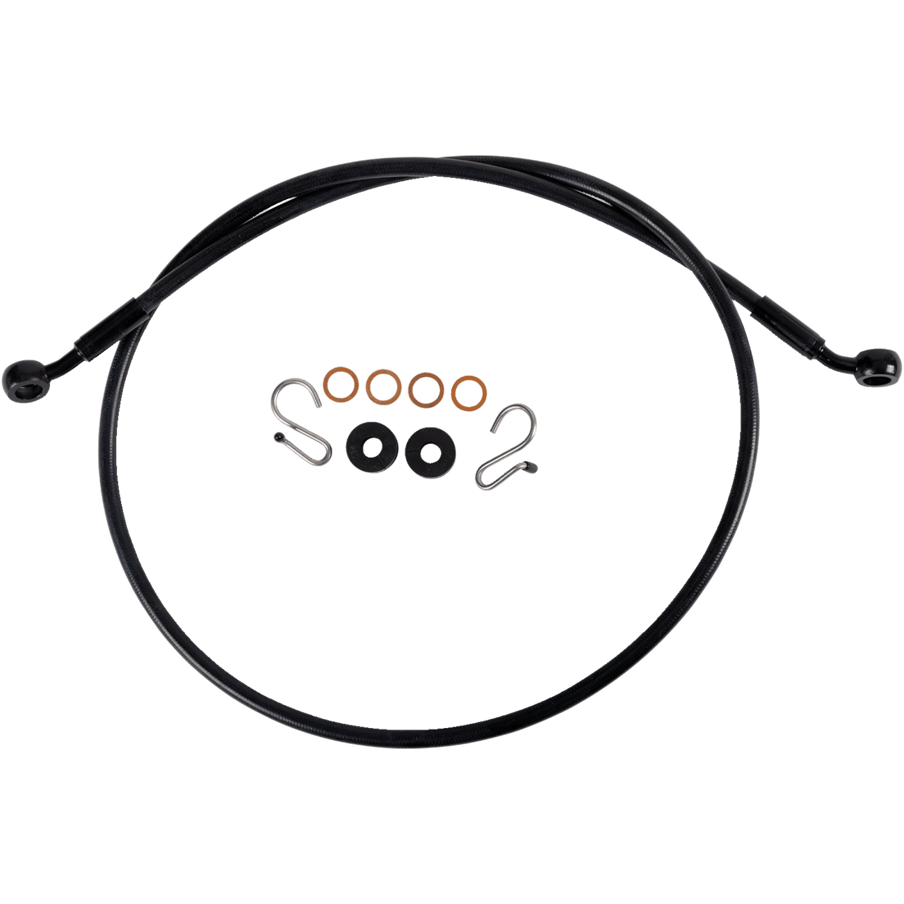 MAGNUM SHIELDING Brake Line Black Indian SBB060343