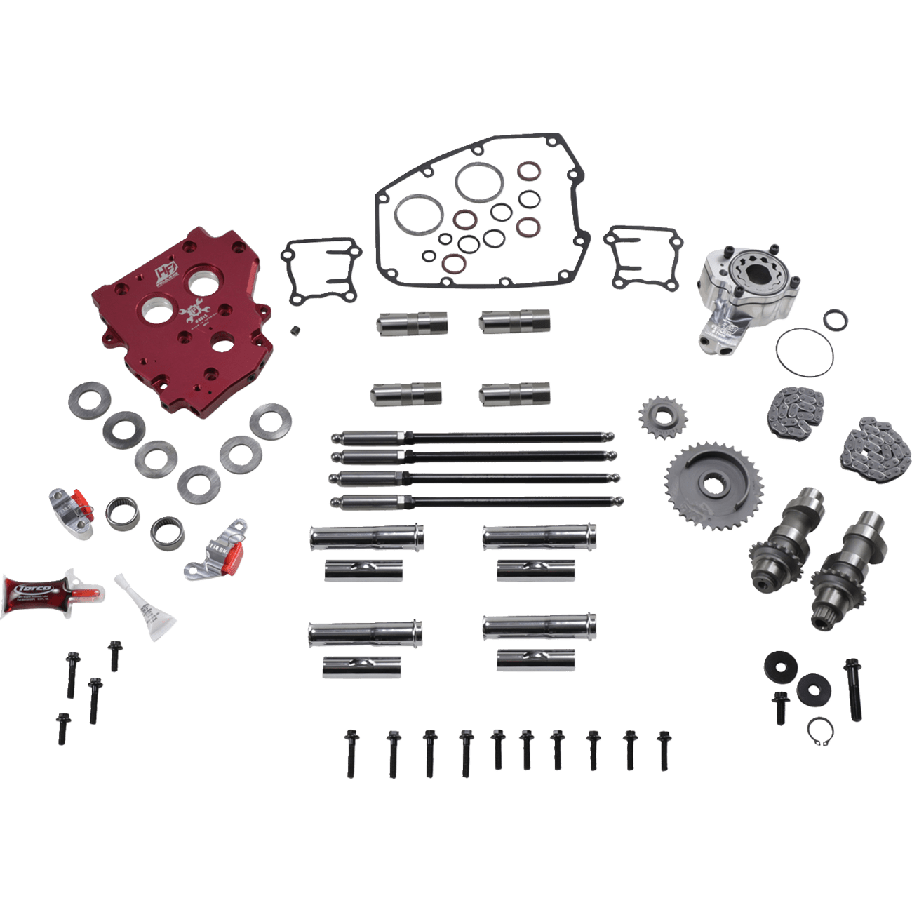 FEULING OIL PUMP CORP. Camchest Kit HP+® Chain Drive Conversion 574 Series Twin Cam 7221