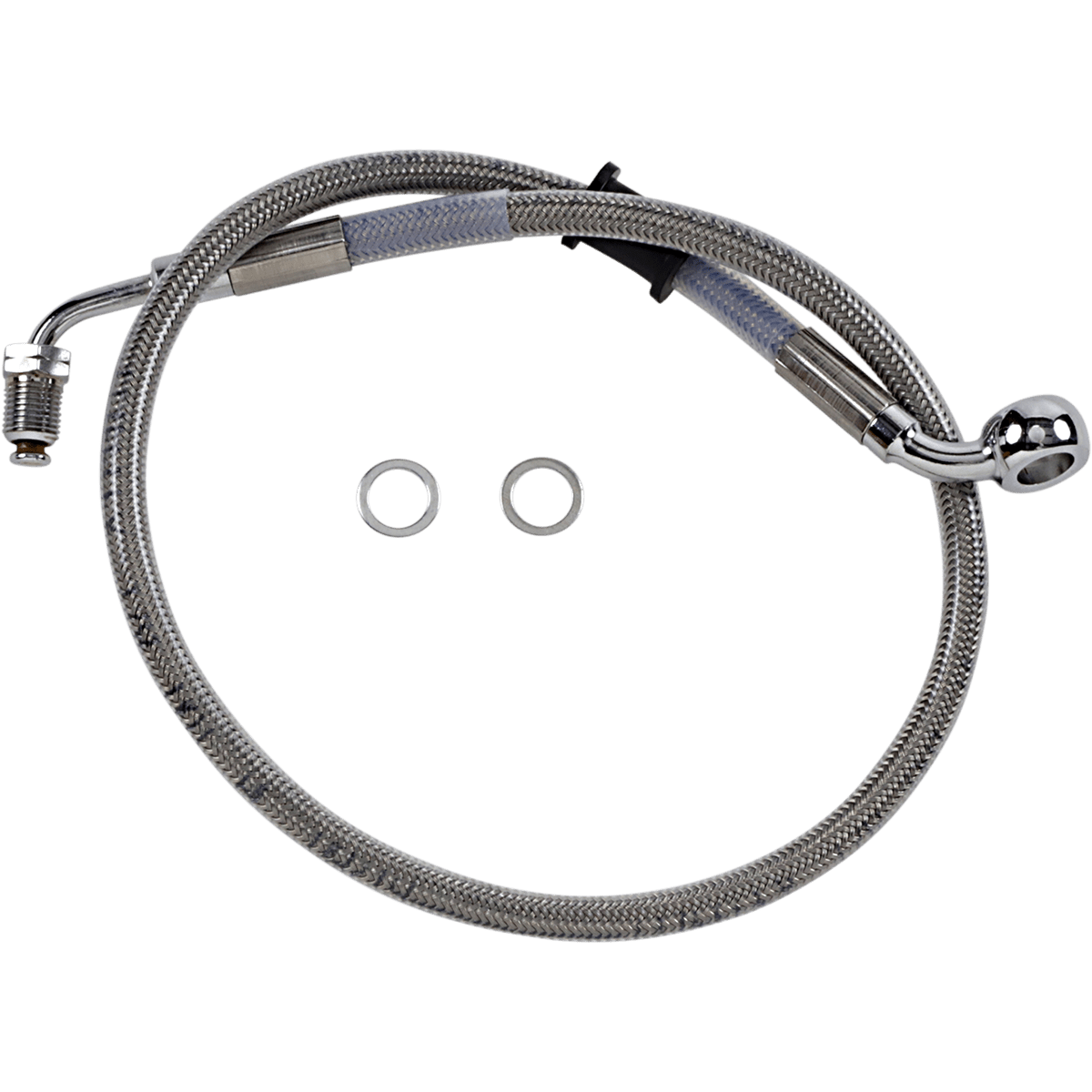 DRAG SPECIALTIES Brake Line Front (Upper) Stainless Steel