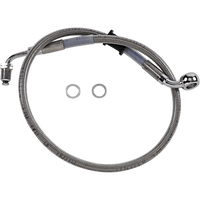 DRAG SPECIALTIES Brake Line Front (Upper) Stainless Steel