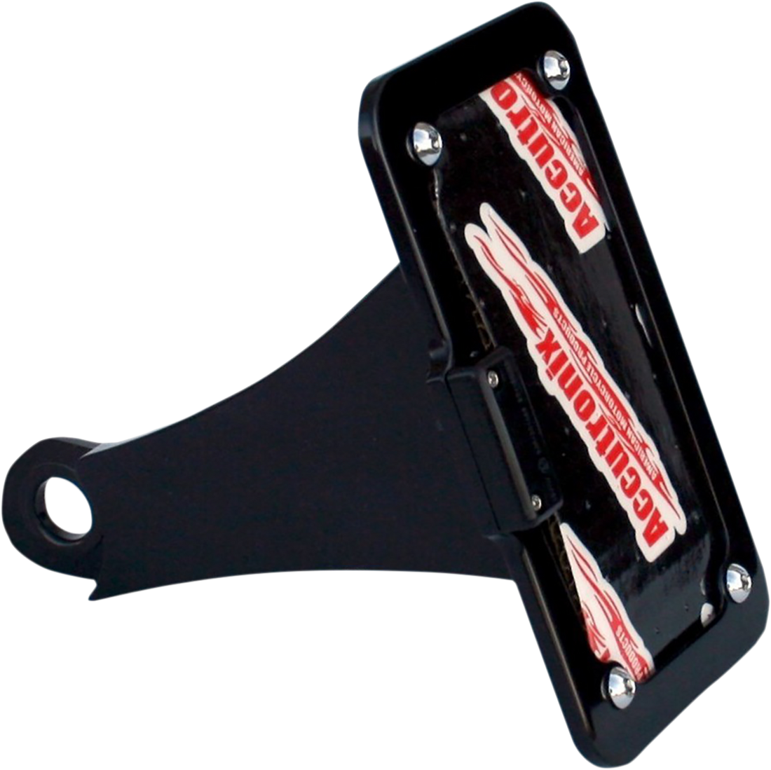 ACCUTRONIX Side Mount License Plate Assembly Black LPF106HVB