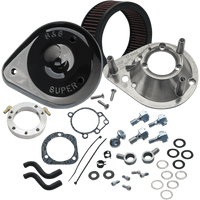 S&S CYCLE Teardrop Air Cleaner Kit Gloss Black 1700181A