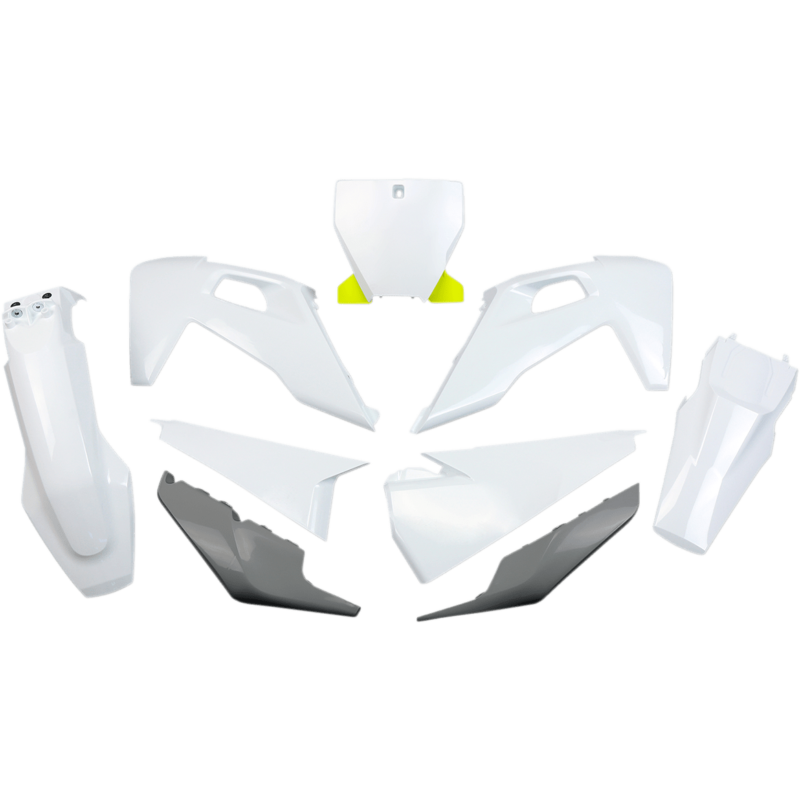 UFO Body Kit White/Gray/Yellow HUKIT622999X